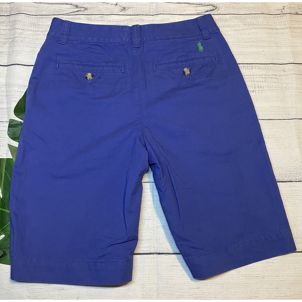 Polo Ralph Lauren Boys Shorts Royal Blue Sz 12 Kids